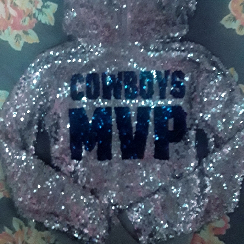 SOLD PINK VS DALLAS COWBOYS BLING MVP